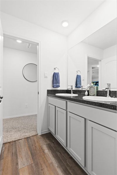 Furnished interior view inside a new home in , Willis (Image 40).