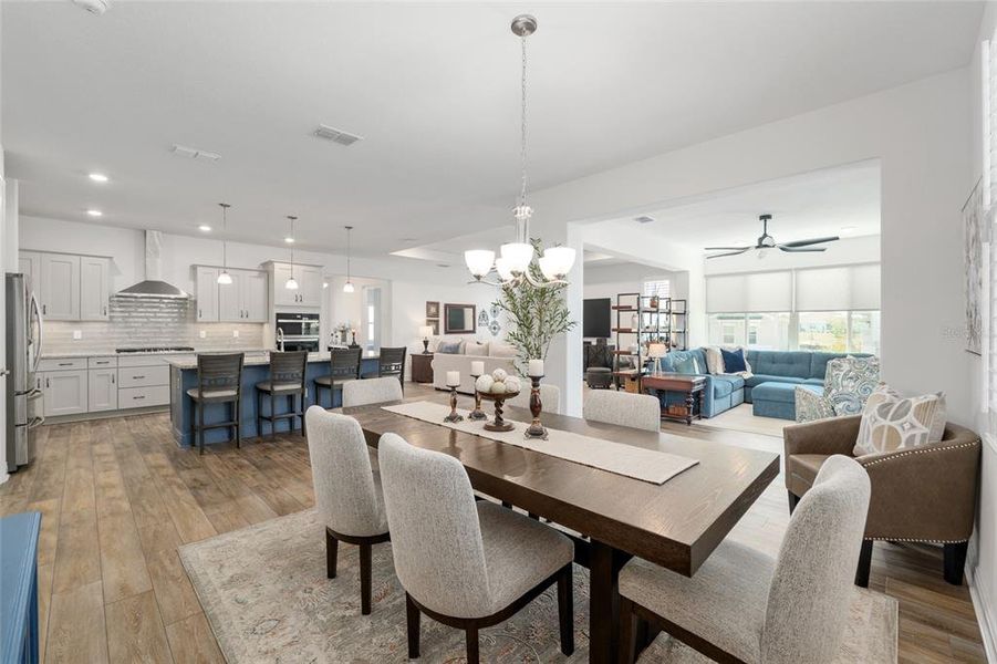 Furnished interior view inside a new home in , Ocala (Image 47). Furnished interior view inside a new home in , Ocala (Image 47).