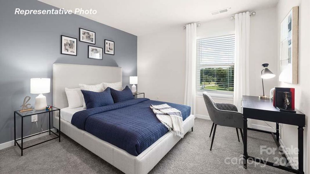 Furnished interior view inside a new home in Cramer Estates, Gastonia (Image 11).