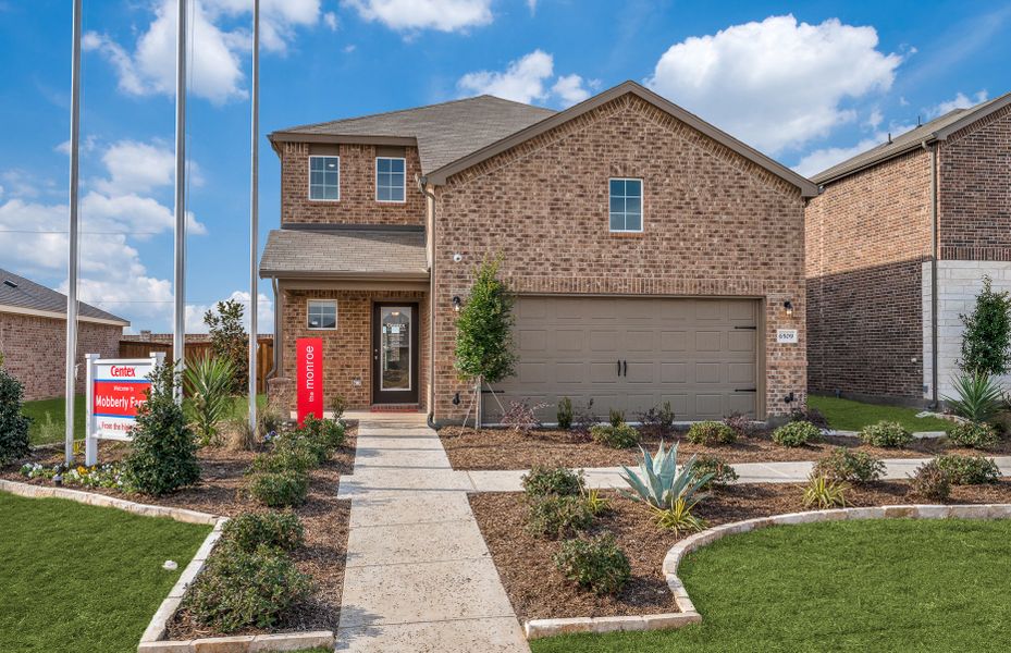 The Monroe, a 2-story new construction home showing Home Exterior LS201