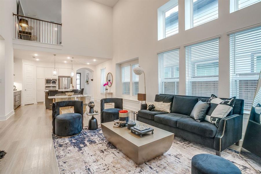 Furnished interior view inside a new home in Karis, Crowley (Image 17).