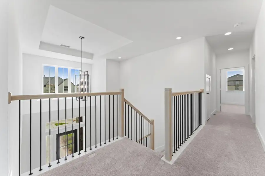 View of Entry from Top of Stairs