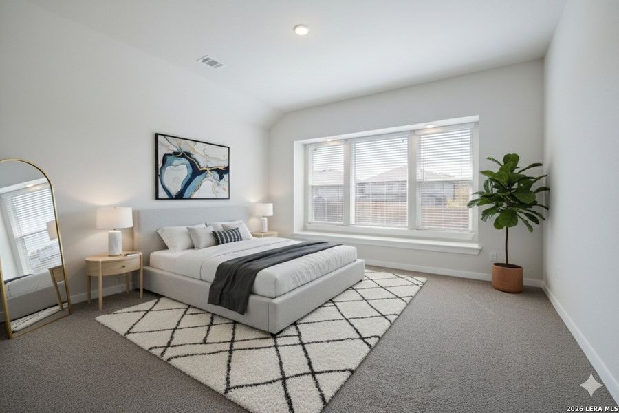 Furnished interior view inside a new home in Foxbrook, Cibolo (Image 4).