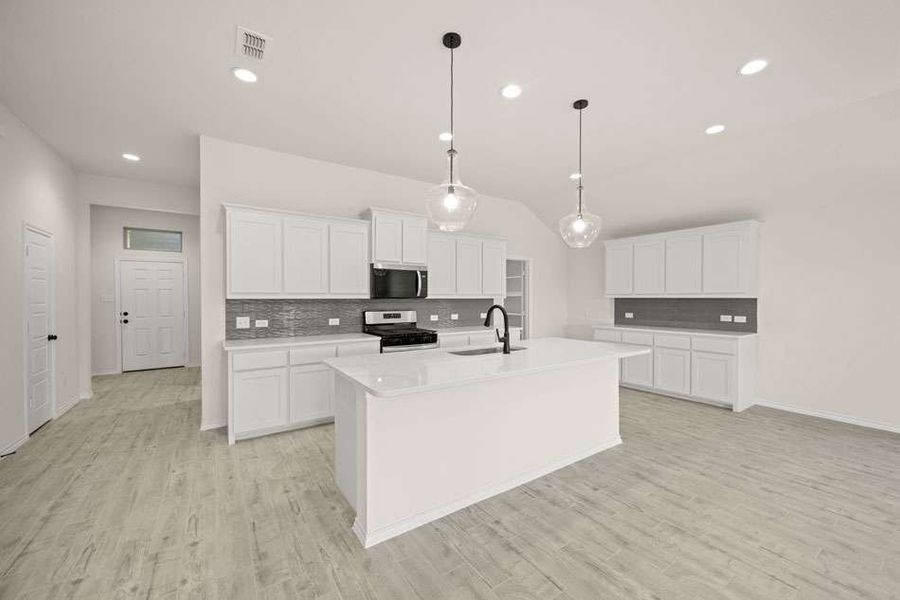 Front exterior of a new home in Baker Farms, Cleburne, TX, highlighting curb appeal (Image 20). Front exterior of a new home in Baker Farms, Cleburne, TX, highlighting curb appeal (Image 20).