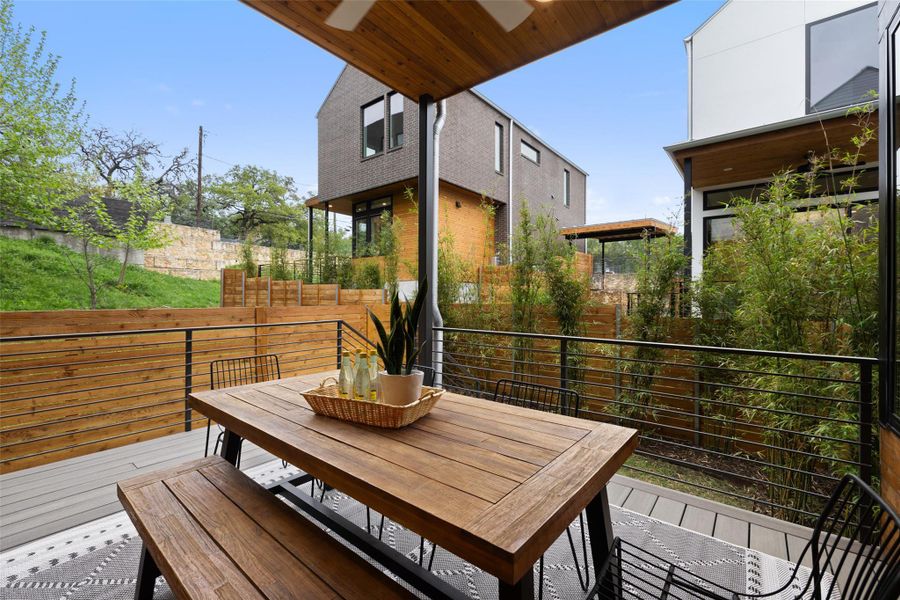Furnished interior view inside a new home in , Austin (Image 12).