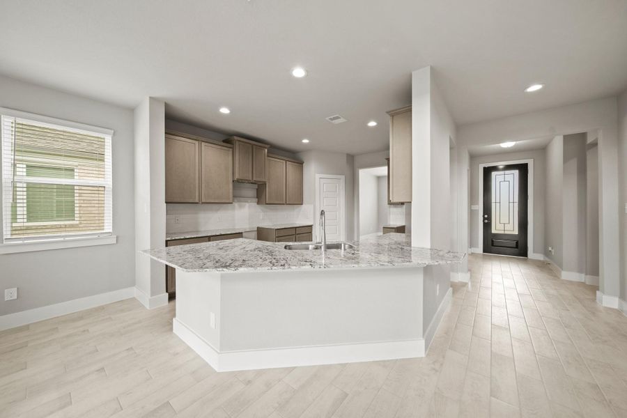 Furnished interior view inside a new home in Grand Oaks – The Cove, Houston (Image 3).