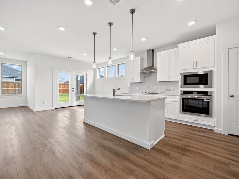 Furnished interior view inside a new home in Meadow Ridge Estates, Josephine (Image 4).