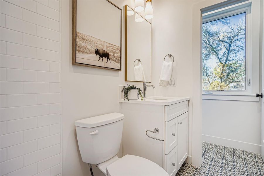 Furnished interior view inside a new home in , Denver (Image 22).