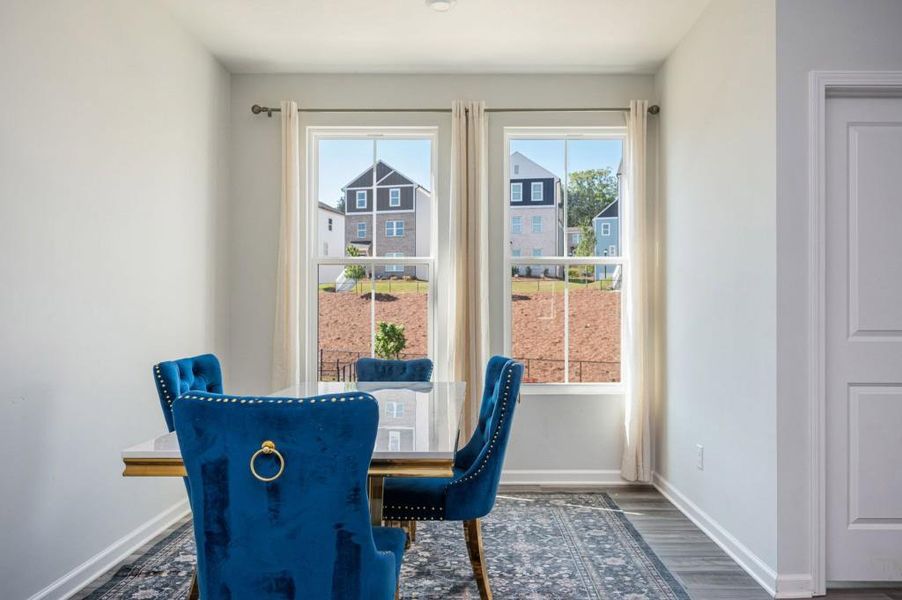 Furnished interior view inside a new home in , Atlanta (Image 7).