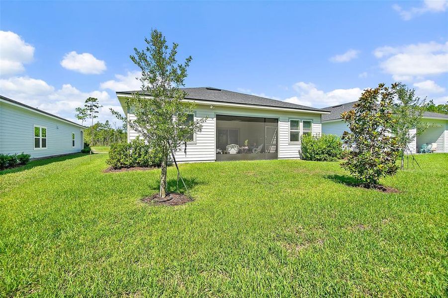 Exterior details and patio area of a home in , Palm Coast (Image 21). Exterior details and patio area of a home in , Palm Coast (Image 21).