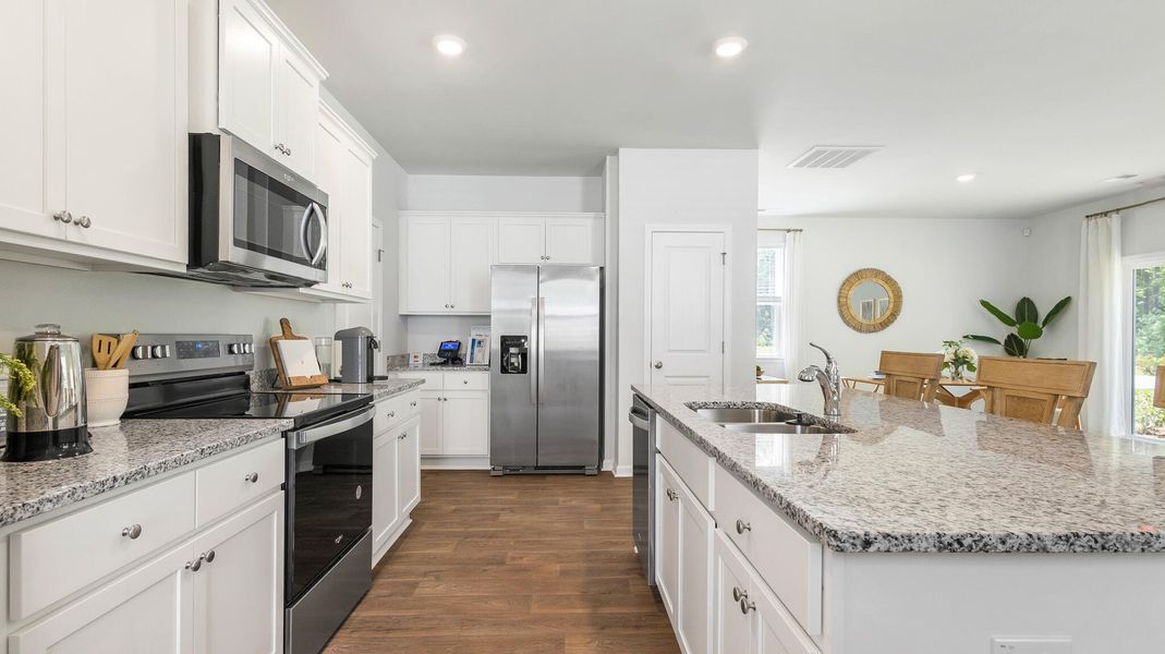 Furnished interior view inside a new home in Hillcrest, Ravenel (Image 26). Furnished interior view inside a new home in Hillcrest, Ravenel (Image 26).