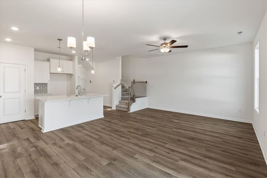 Spacious, unfurnished interior of a new home in Meece Townhomes, Easley (Image 12).