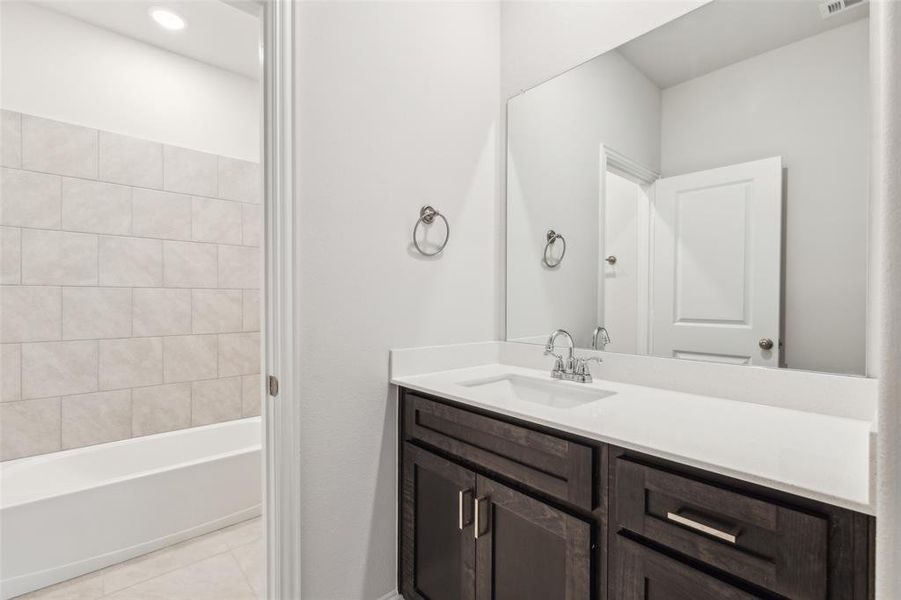 Furnished interior view inside a new home in AnaCapri, Anna (Image 6). Furnished interior view inside a new home in AnaCapri, Anna (Image 6).