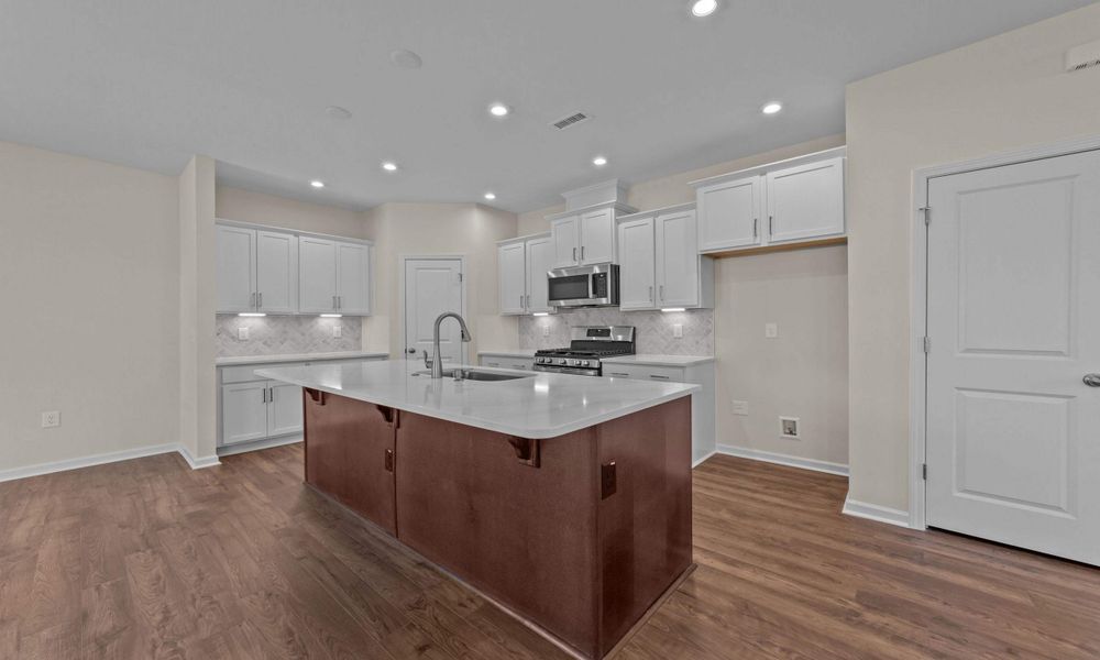 Representative furnished interior of a home built from the The Sycamore by Chesapeake Homes in Terrapin, Leland (Image 11).