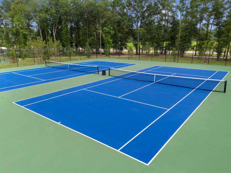 Pickleball courts