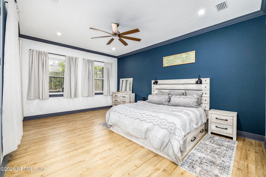 Furnished interior view inside a new home in , Jacksonville (Image 35). Furnished interior view inside a new home in , Jacksonville (Image 35).