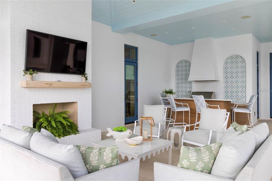 Furnished interior view inside a new home in , Sarasota (Image 52). Furnished interior view inside a new home in , Sarasota (Image 52).