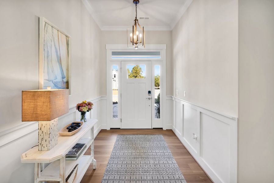 Representative furnished interior of a home built from the Bar Harbour I by Kent Homes in Oyster Harbour, Supply (Image 130).
