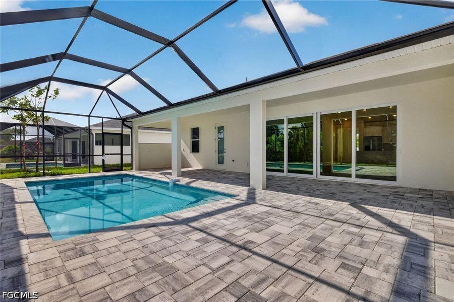 Exterior details and patio area of a home in Cape Coral, Cape Coral (Image 21). Exterior details and patio area of a home in Cape Coral, Cape Coral (Image 21).