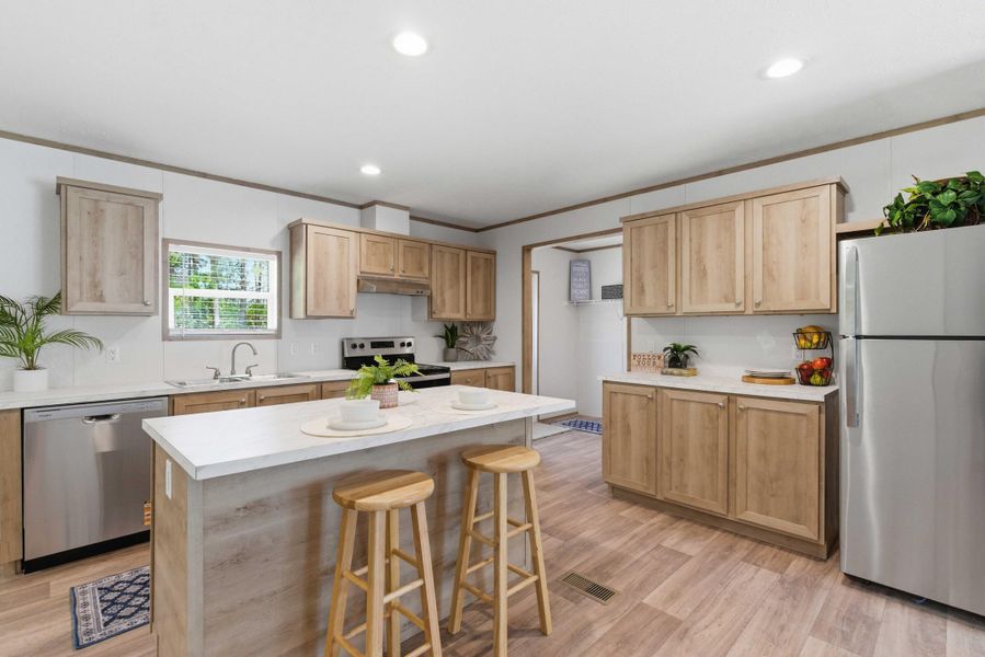Furnished interior view inside a new home in , Orangeburg (Image 9).