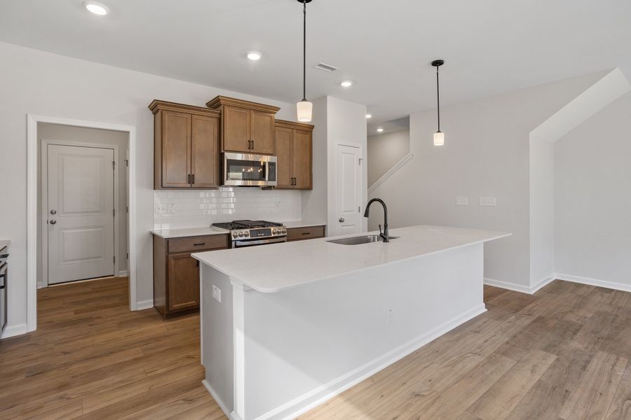 Furnished interior view inside a new home in Sweetbrier, Durham (Image 11).