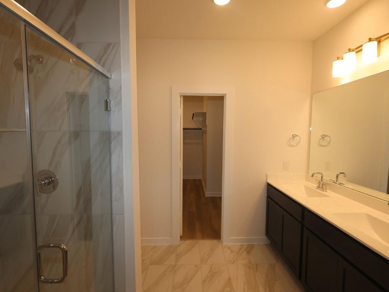 Furnished interior view inside a new home in Summerview, Fulshear (Image 6).