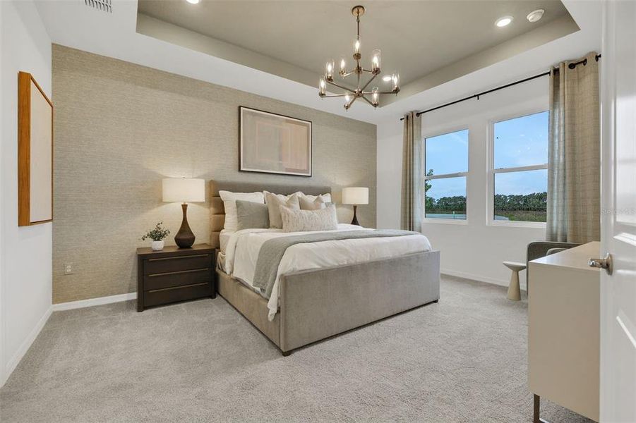 Furnished interior view inside a new home in Creekside Run at Babcock Ranch, Punta Gorda (Image 24). Furnished interior view inside a new home in Creekside Run at Babcock Ranch, Punta Gorda (Image 24).