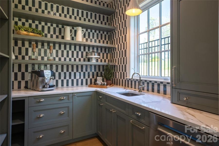 Furnished interior view inside a new home in , Charlotte (Image 36).