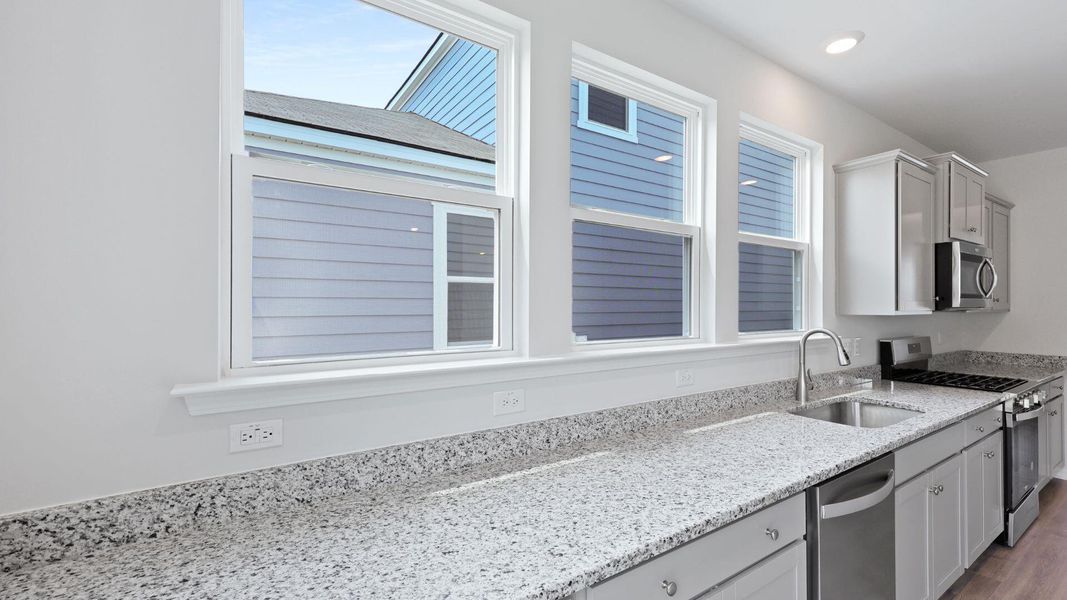 Furnished interior view inside a new home in Founders Corner, Summerville (Image 8).