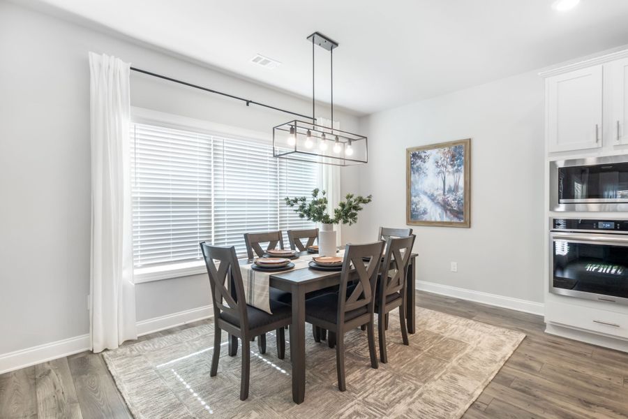 Furnished interior view inside a new home in Ridge Pointe, Athens (Image 8).