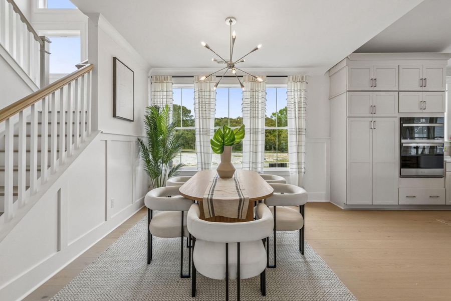 Furnished interior view inside a new home in Miller's Crossing, Johns Island (Image 51).