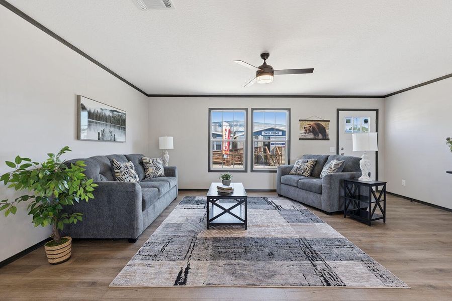 Furnished interior view inside a new home in , Eutawville (Image 5).