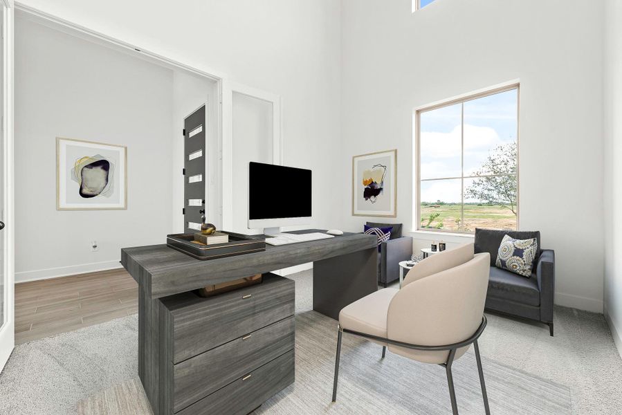 Virtually staged representative image. Features, specifications, selections and colors may vary.