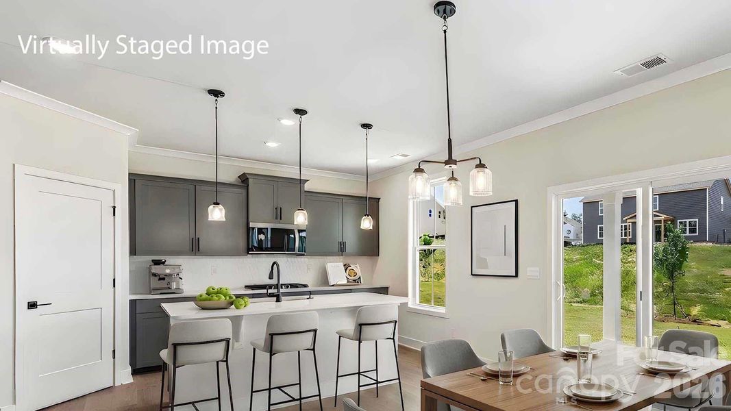 Furnished interior view inside a new home in Westport, York (Image 13).