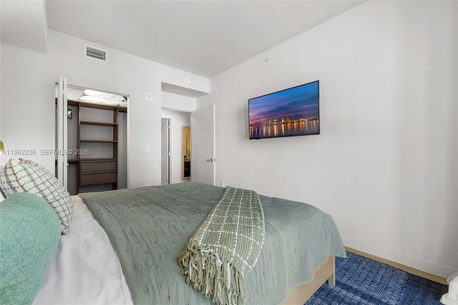 Furnished interior view inside a new home in , Miami (Image 13).