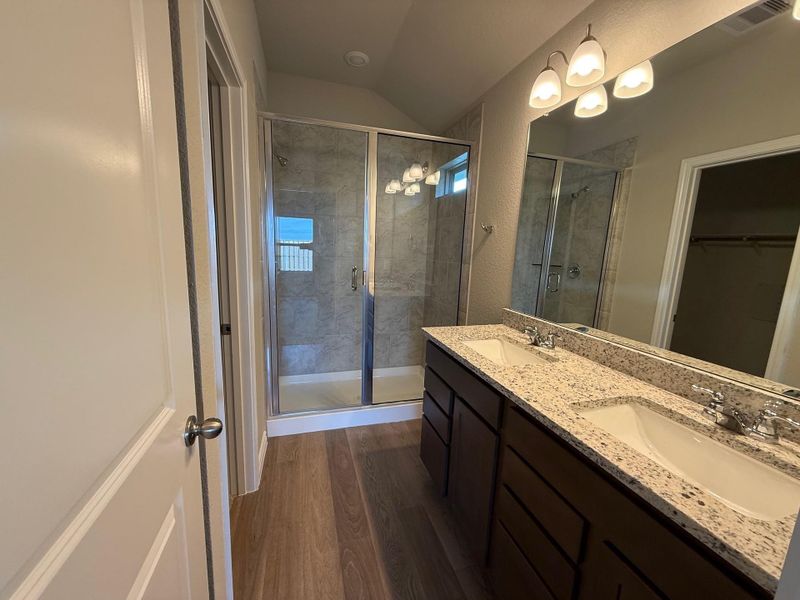 Furnished interior view inside a new home in Southern Pointe, College Station (Image 4). Furnished interior view inside a new home in Southern Pointe, College Station (Image 4).