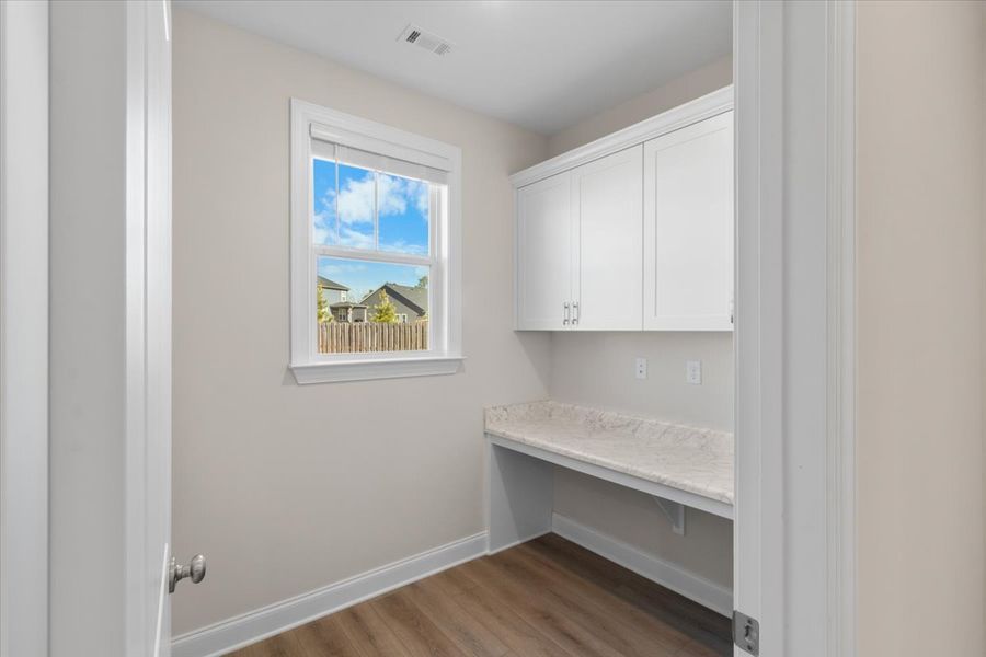 Furnished interior view inside a new home in Tillery Park, Grovetown (Image 15). Furnished interior view inside a new home in Tillery Park, Grovetown (Image 15).