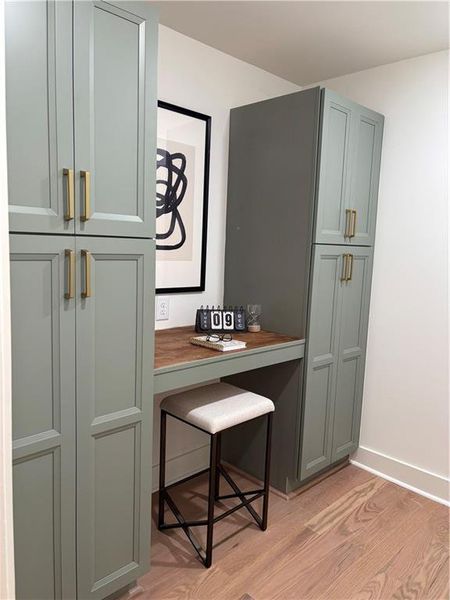 Furnished interior view inside a new home in , Roswell (Image 16).