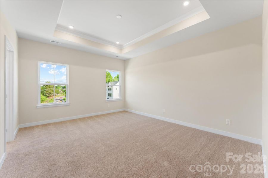 Spacious, unfurnished interior of a new home in Stowe Branch Townhomes, Charlotte (Image 25). Spacious, unfurnished interior of a new home in Stowe Branch Townhomes, Charlotte (Image 25).