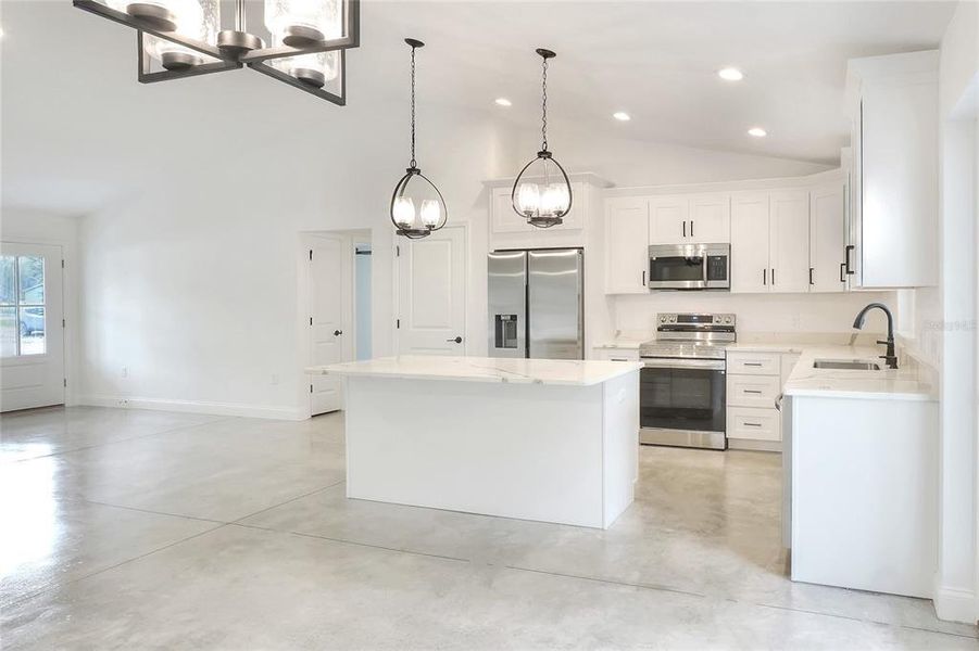 Kitchen and Great Room