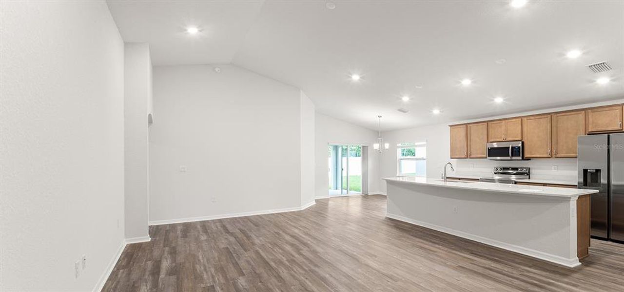 Furnished interior view inside a new home in Vista Trace, Belleview (Image 5).
