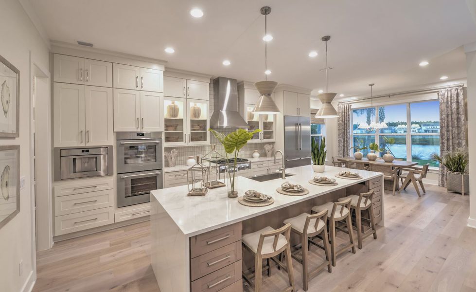 Furnished interior view inside a new home in Middlebourne, St. Johns (Image 4).