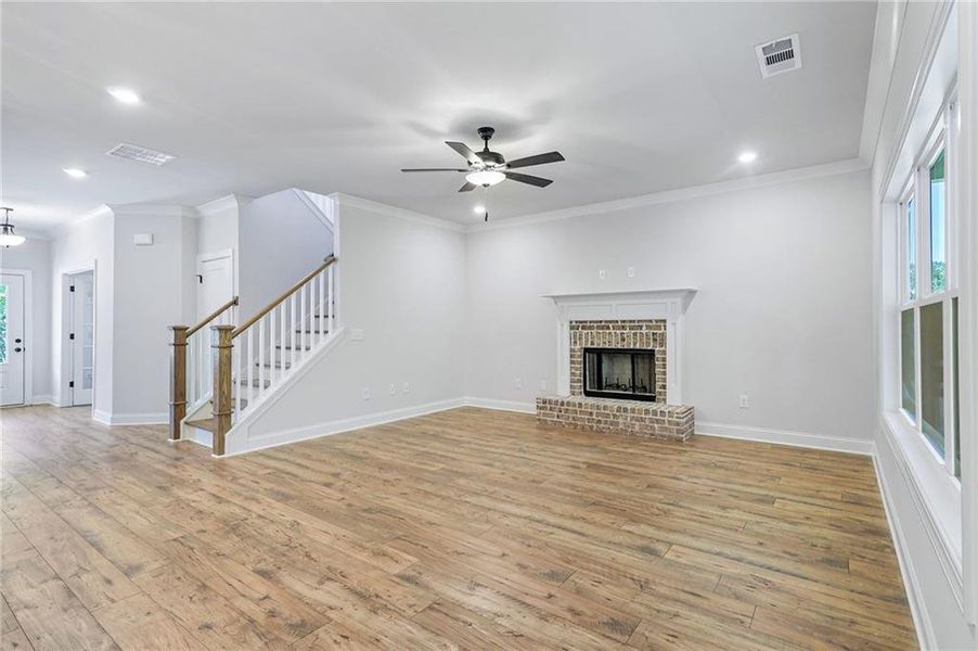 Spacious, unfurnished interior of a new home in Woodland Hills, Loganville (Image 16).