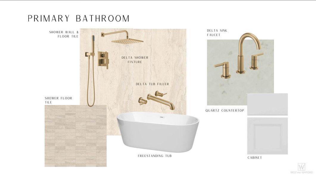 Primary Bathroom Selections