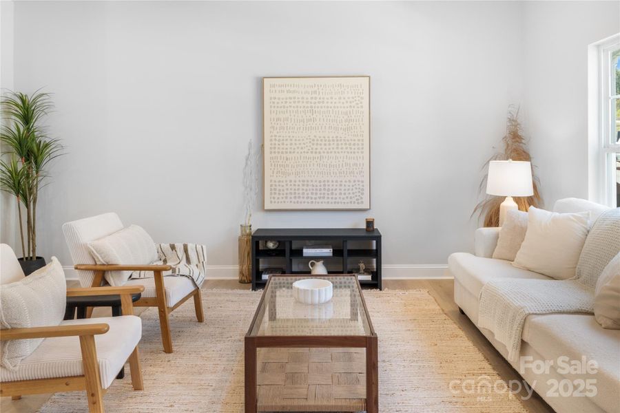 Furnished interior view inside a new home in , Asheville (Image 8).