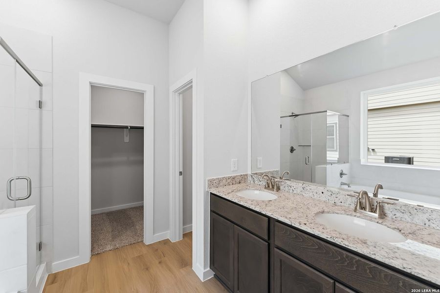 Furnished interior view inside a new home in Hickory Ridge, Elmendorf (Image 7).