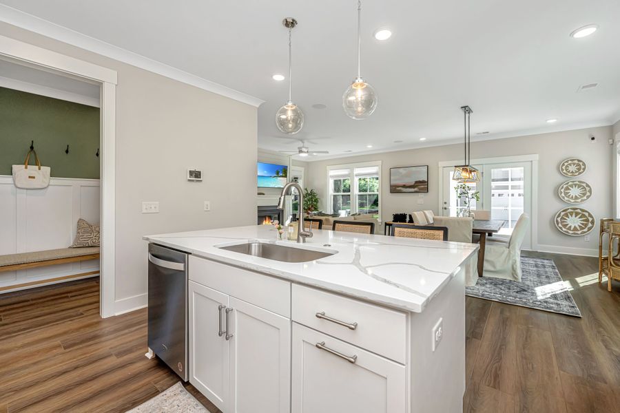 Representative furnished interior of a home built from the Jasmine by Center Park Homes in Pineland Village, Summerville (Image 13).