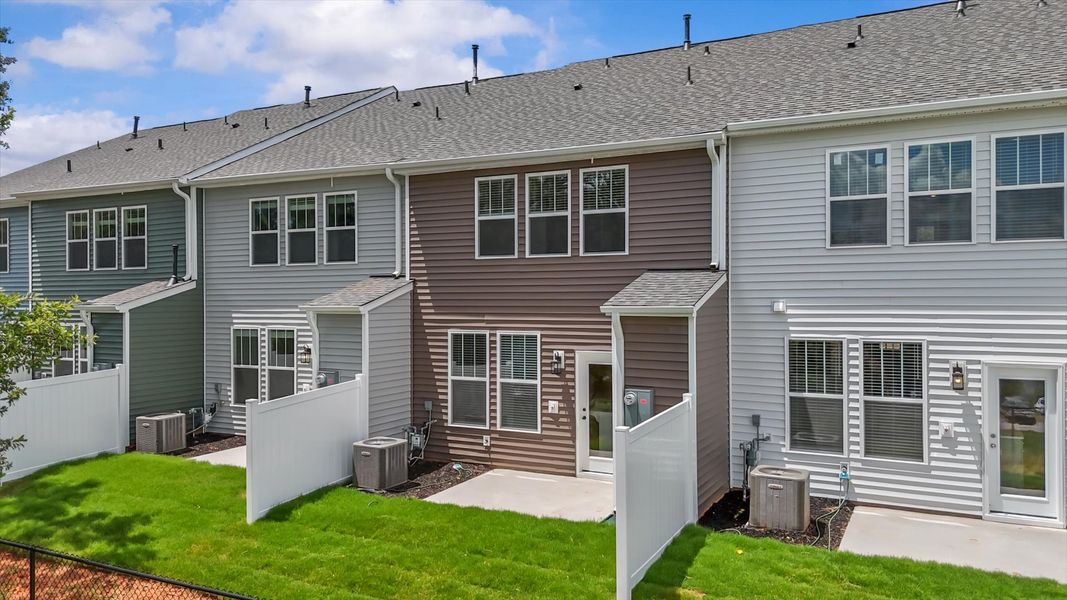Front exterior of a new home in Saluda Crossing, Piedmont, SC, highlighting curb appeal (Image 18).
