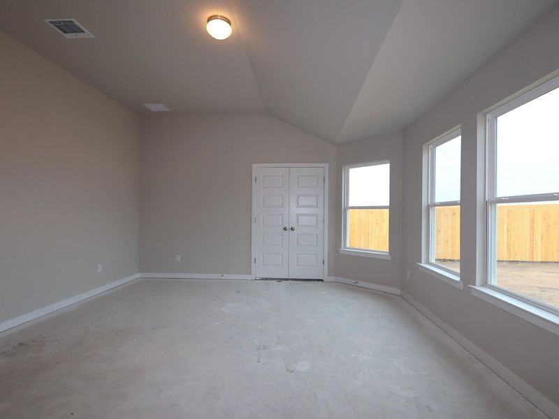 In-progress construction of a new home in Carillon, Manor, TX (Image 9).
