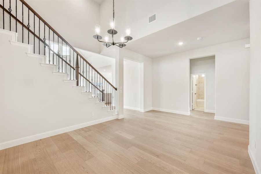 Spacious, unfurnished interior of a new home in Liberty, Melissa (Image 38).